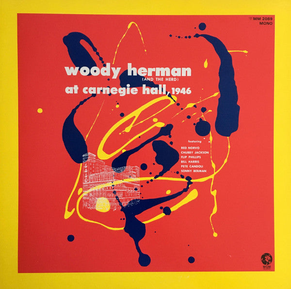Woody Herman & The Herd - At Carnegie Hall, 1946 (Vinyl, LP, Album, Promo, Reissue, Mono) Very Good Plus (VG+) / Very Good Plus (VG+)