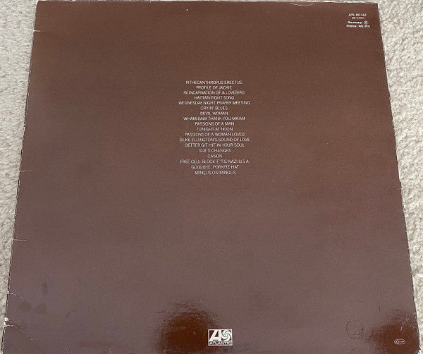 Charles Mingus - Passion Of A Man (An Anthology Of His Atlantic Recordings) (3xVinyl, LP, Compilation, Stereo) Very Good Plus (VG+) / Good Plus (G+)