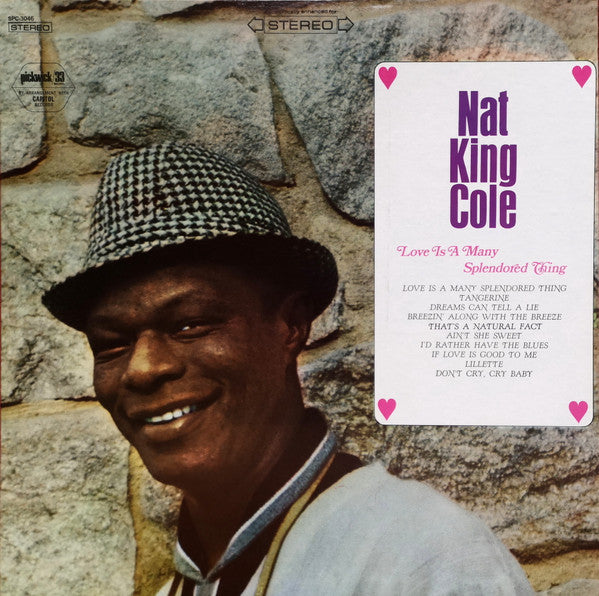 Nat King Cole - Love Is A Many Splendored Thing (Vinyl, LP, Compilation, Stereo) Very Good (VG) / Very Good (VG)