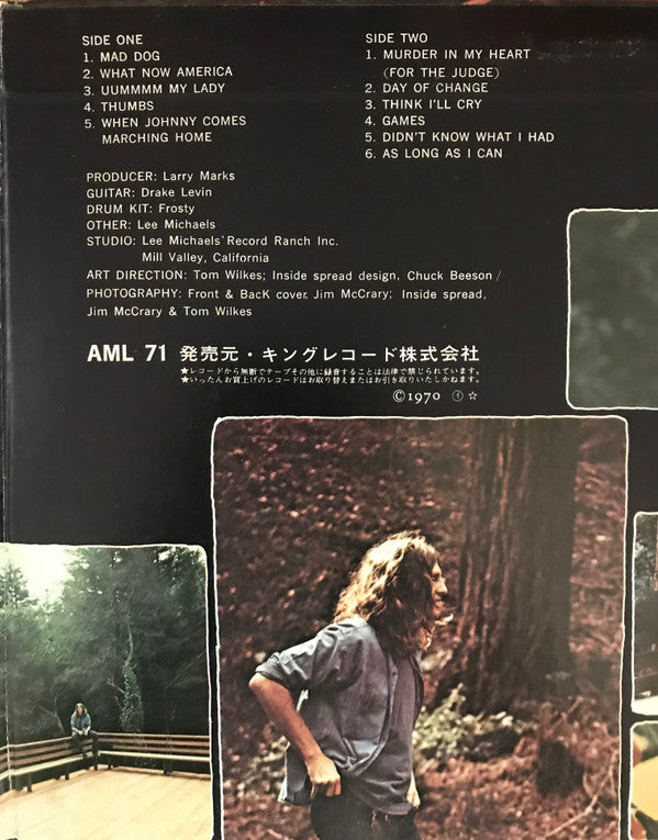 Lee Michaels - Barrel (Vinyl, LP, Album, Promo) Very Good (VG) / Very Good (VG)