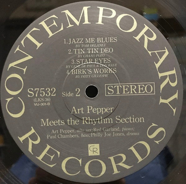 Art Pepper - Art Pepper Meets The Rhythm Section (Vinyl, LP, Album,...