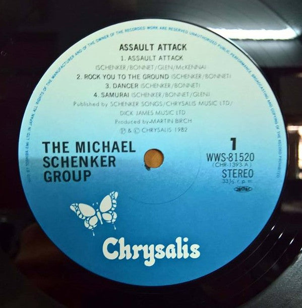 The Michael Schenker Group - Assault Attack (Vinyl, LP, Album)