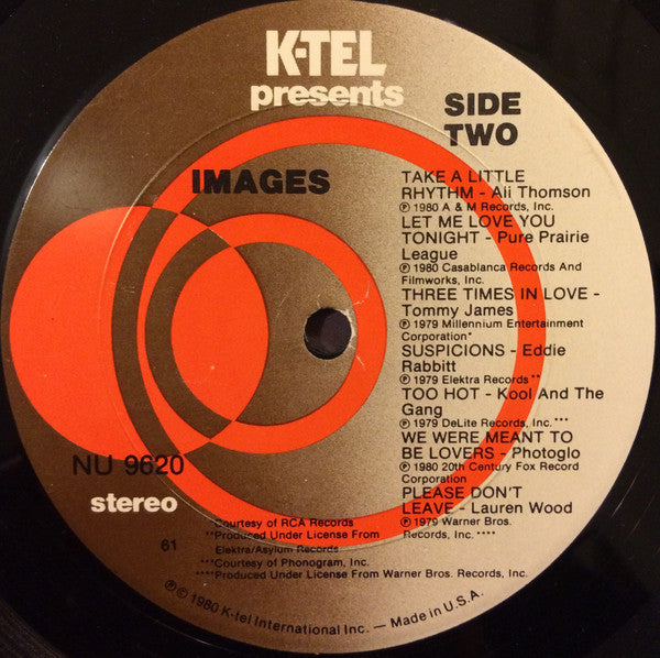 Various - Images (Vinyl, LP, Compilation) Very Good (VG) / Very Good Plus (VG+)