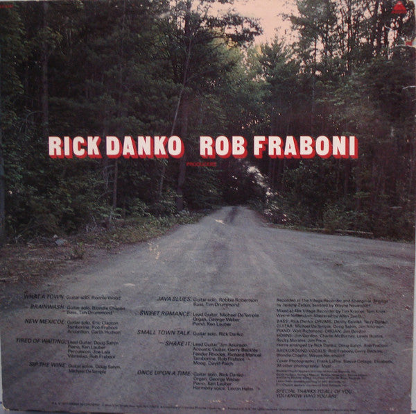 Rick Danko - Rick Danko (Vinyl, LP, Album) Very Good (VG) / Very Good Plus (VG+)