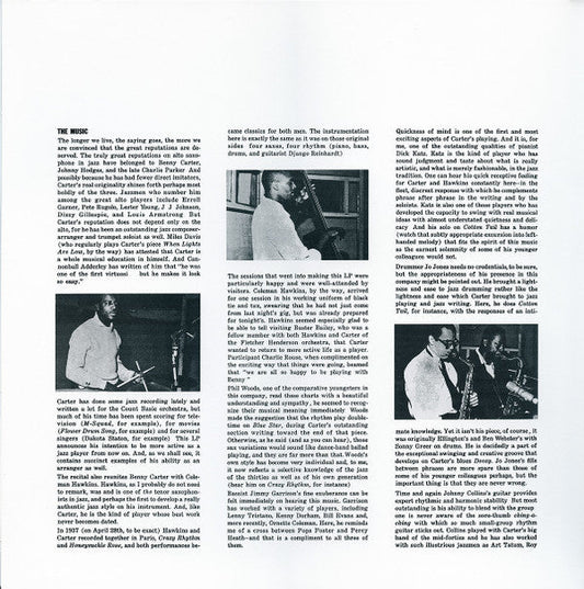 Benny Carter And His Orchestra - Further Definitions (Vinyl, LP, Album, Stereo) Very Good Plus (VG+) / Near Mint (NM or M-)