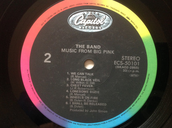 The Band - Music From Big Pink (Vinyl, LP, Album)