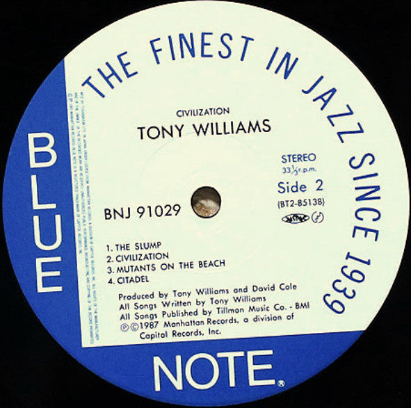 Anthony Williams - Civilization (Vinyl, LP, Album) Very Good (VG) / Very Good (VG)