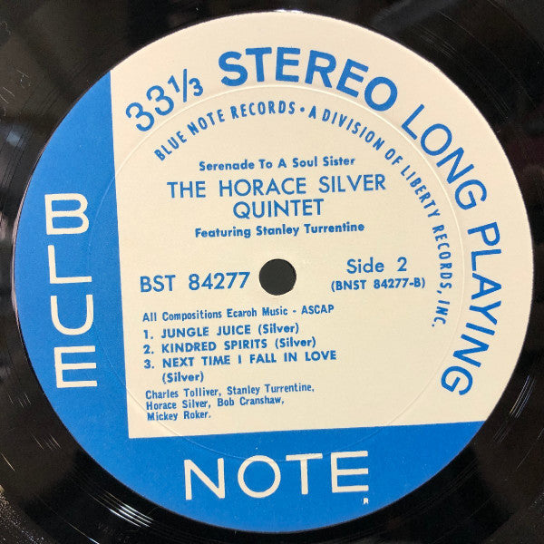 The Horace Silver Quintet - Serenade To A Soul Sister (Vinyl, LP, A...