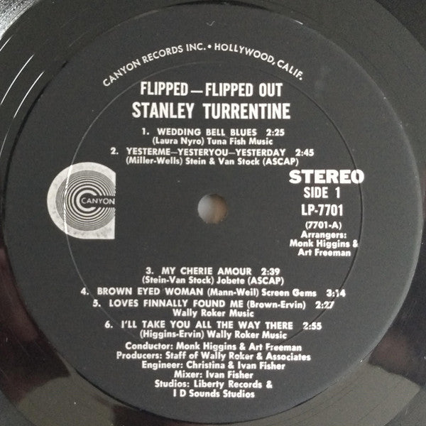 Stanley Turrentine - Flipped - Flipped Out (Vinyl, LP, Album, Stereo) Very Good (VG) / Very Good (VG)