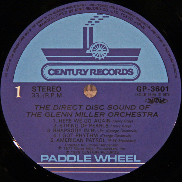 The Glenn Miller Orchestra - The Direct Disc Sound Of The Glenn Mil...