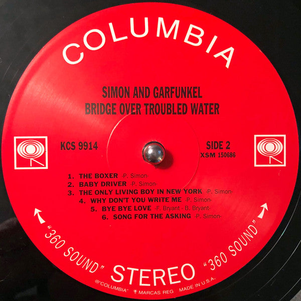 Simon & Garfunkel - Bridge Over Troubled Water (Vinyl, LP, Album, Reissue, Remastered, Repress, Stereo) Near Mint (NM or M-) / Very Good Plus (VG+)
