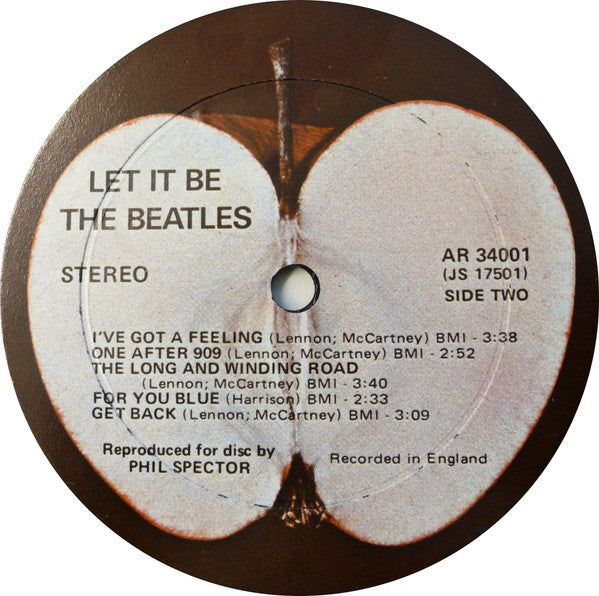 The Beatles - Let It Be (Vinyl, LP, Album, Stereo)