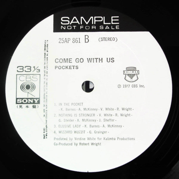 Pockets - Come Go With Us (Vinyl, LP, Album, Promo) Near Mint (NM or M-) / Good Plus (G+)