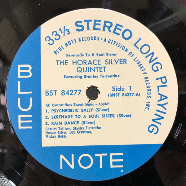 The Horace Silver Quintet - Serenade To A Soul Sister (Vinyl, LP, A...