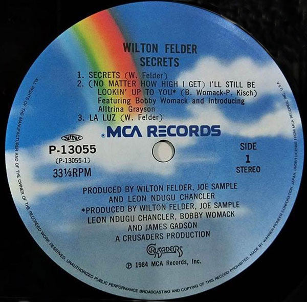 Wilton Felder - Secrets (Vinyl, LP, Album) Very Good Plus (VG+) / Very Good Plus (VG+)