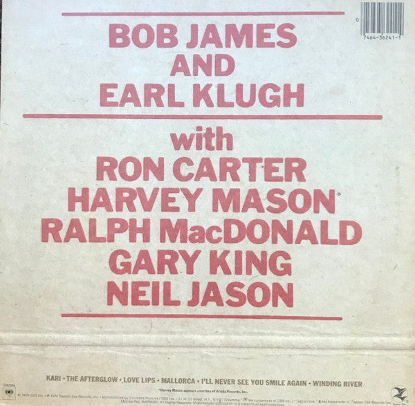 Bob James - One On One (Vinyl, LP, Album, Stereo)