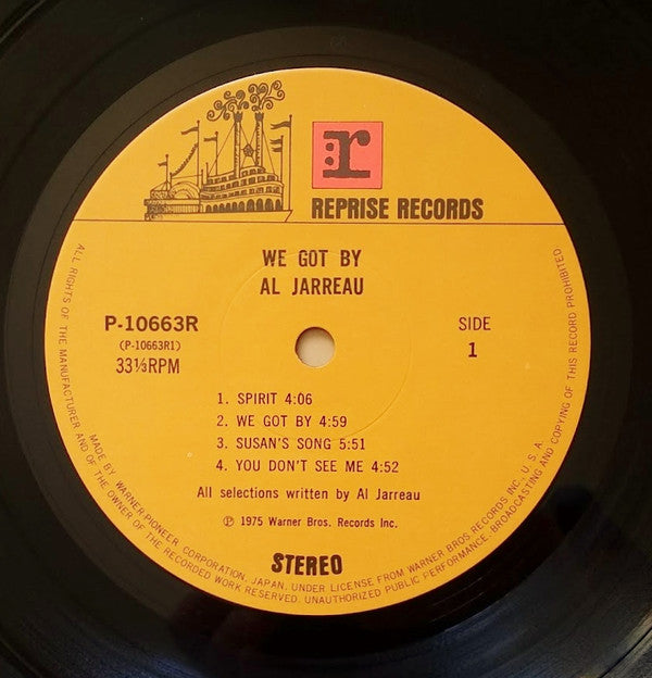 Al Jarreau - We Got By (Vinyl, LP, Album, Stereo) Very Good (VG) / Good Plus (G+)