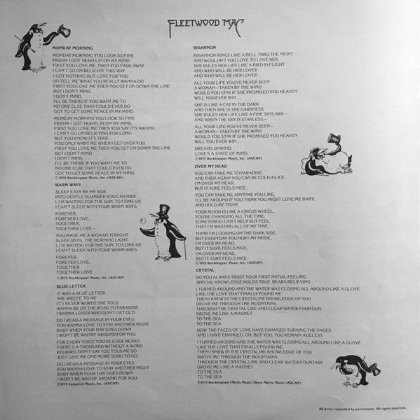 Fleetwood Mac - Fleetwood Mac (Vinyl, LP, Album, Stereo)