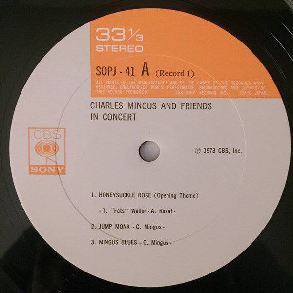 Charles Mingus - Charles Mingus and Friends In Concert (Vinyl, LP, ...