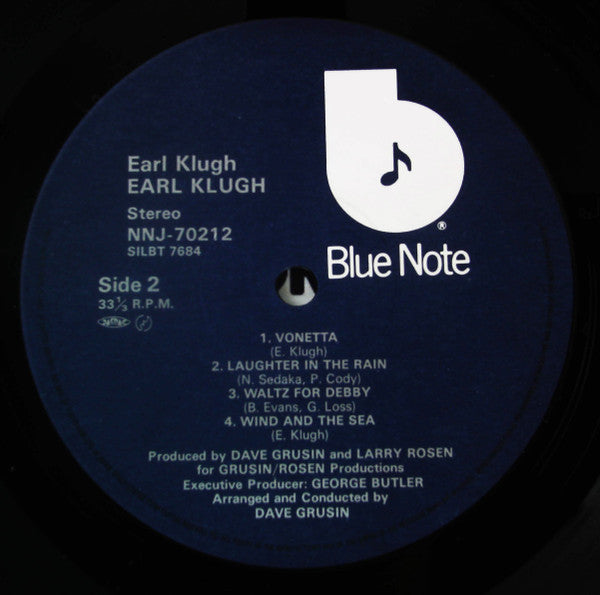 Earl Klugh - Earl Klugh (Vinyl, LP, Album, Reissue) Very Good Plus (VG+) / Very Good (VG)