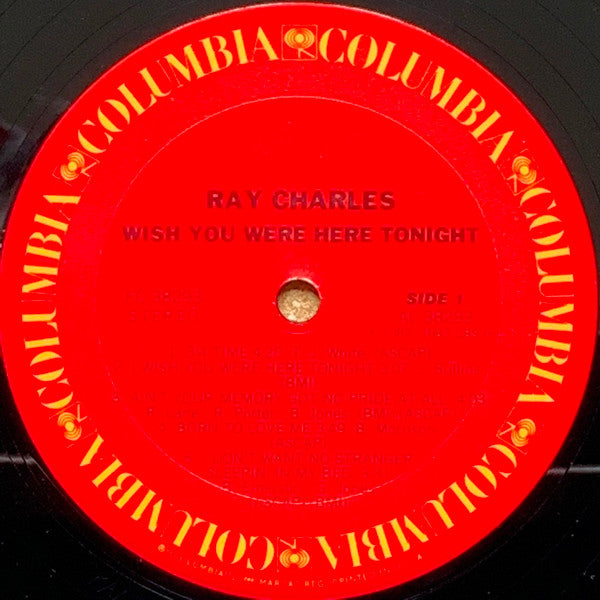 Ray Charles - Wish You Were Here Tonight (Vinyl, LP, Album) Very Good (VG) / Very Good (VG)