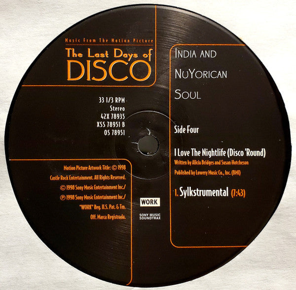 India - I Love The Nightlife (Disco Round) - 12" Remixes (Vinyl, 12...