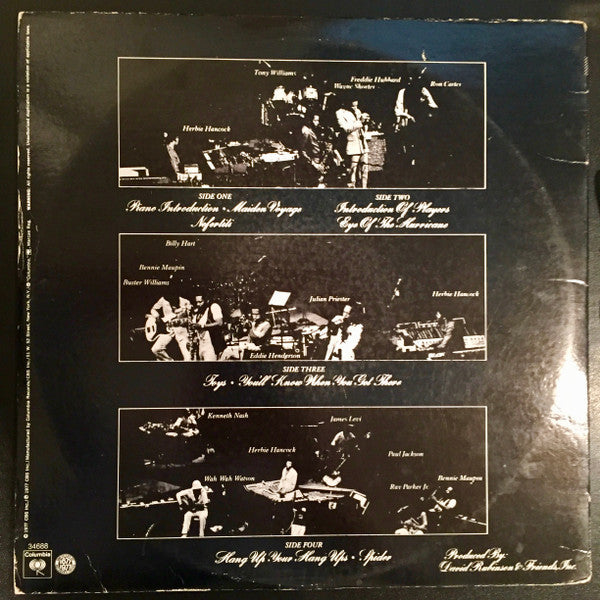 Herbie Hancock - V.S.O.P. (2xVinyl, LP, Album, Stereo) Very Good (VG) / Very Good Plus (VG+)