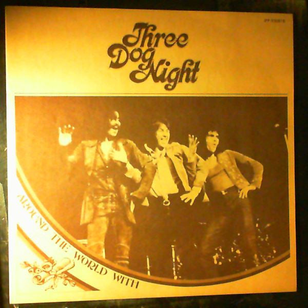 Three Dog Night - Around The World With Three Dog Night (2xVinyl, LP, Album, Promo, Stereo) Very Good Plus (VG+) / Very Good (VG)