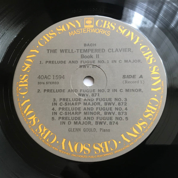 Johann Sebastian Bach - The Well-Tempered Clavier, Book 2 Preludes ...