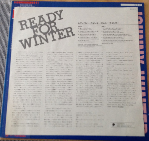 Johnny Winter - Ready For Winter (Vinyl, LP, Compilation, Promo) Near Mint (NM or M-) / Very Good Plus (VG+)