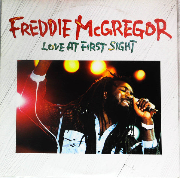 Freddie McGregor - Love At First Sight (Vinyl, LP, Album, Promo) Very Good Plus (VG+) / Very Good (VG)