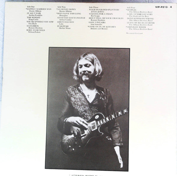 Duane Allman - An Anthology Vol. II (2xVinyl, LP, Compilation) Very Good Plus (VG+) / Good Plus (G+)