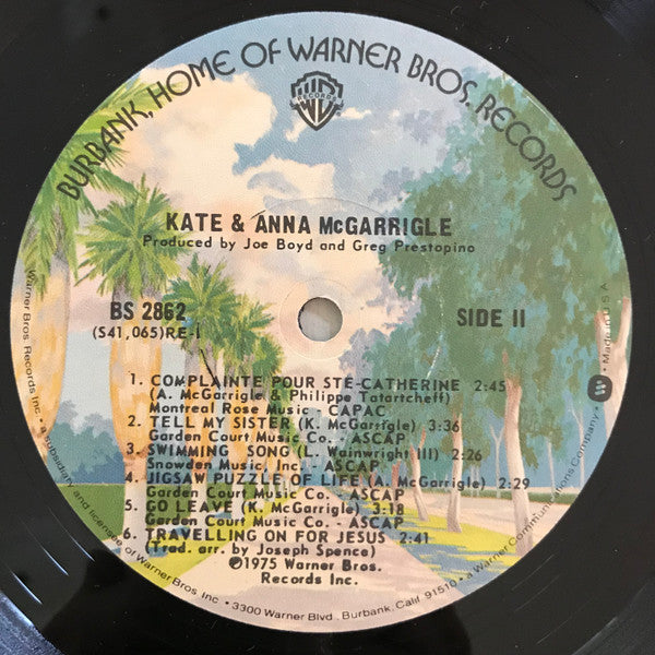 Kate & Anna McGarrigle - Kate & Anna McGarrigle (Vinyl, LP, Album) Good Plus (G+) / Very Good (VG)