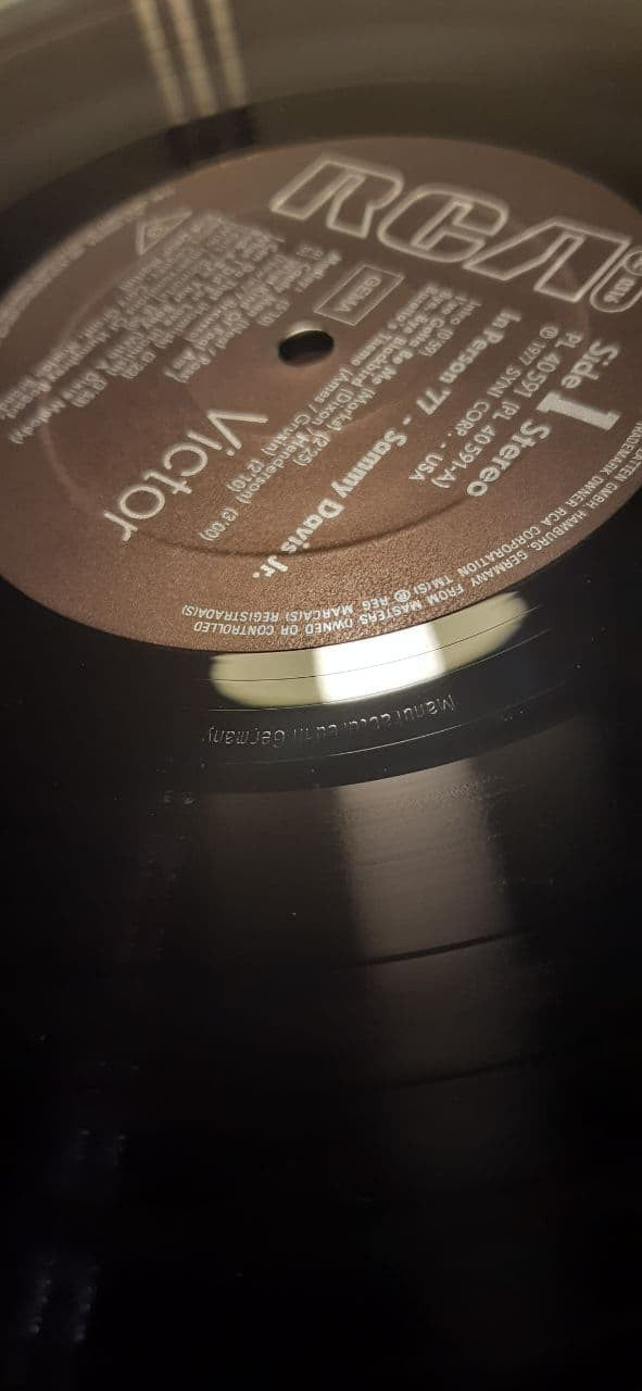 Sammy Davis Jr. - In Person '77 (Vinyl, LP, Album, Stereo) Very Good Plus (VG+) / Very Good (VG)