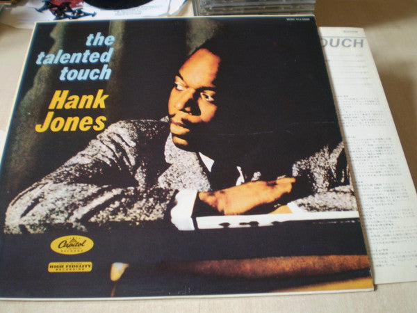 Hank Jones - The Talented Touch (Vinyl, LP, Album, Reissue, Mono) Very Good Plus (VG+) / Good Plus (G+)