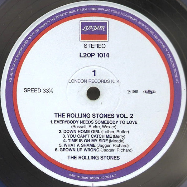 The Rolling Stones - No. 2 (Vinyl, LP, Album, Reissue) Near Mint (NM or M-) / Very Good Plus (VG+)