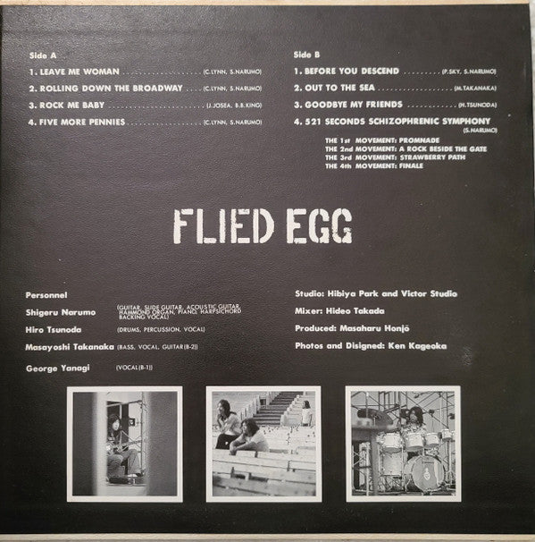 Flied Egg - Good Bye (Vinyl, LP, Album, Promo, Stereo) Very Good Plus (VG+) / Very Good (VG)