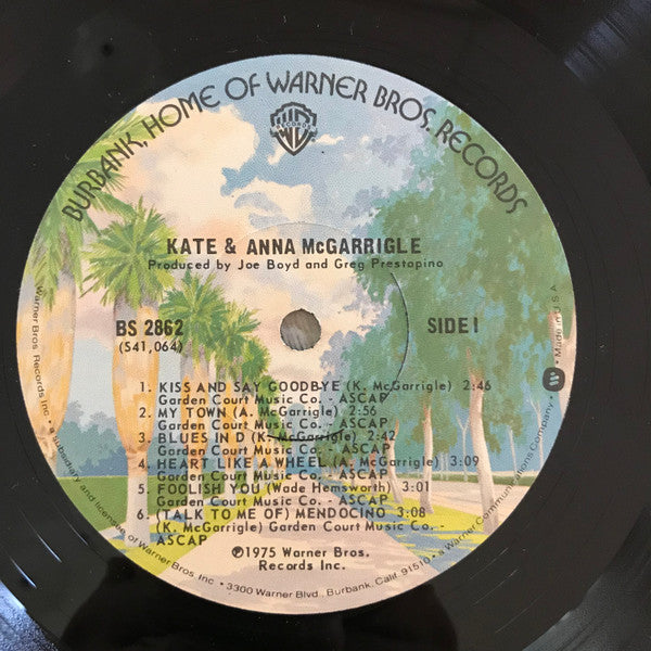 Kate & Anna McGarrigle - Kate & Anna McGarrigle (Vinyl, LP, Album) Good Plus (G+) / Very Good (VG)