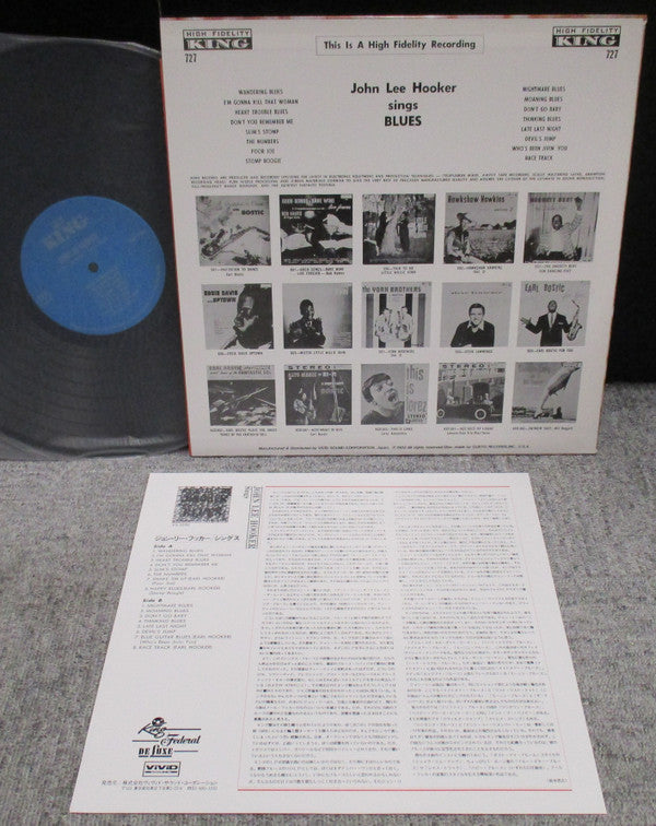 John Lee Hooker - Sings Blues (Vinyl, LP, Reissue)