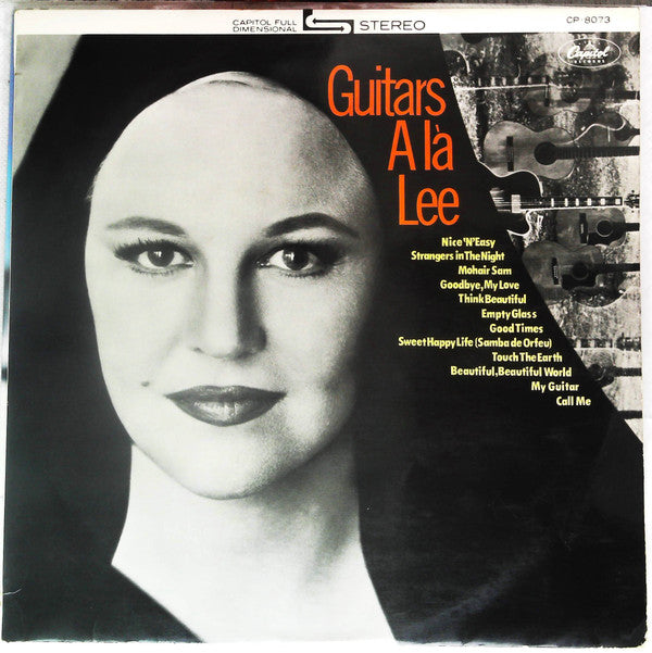 Peggy Lee - Guitars Ala Lee (Vinyl, LP, Album, Stereo) Very Good Plus (VG+) / Very Good Plus (VG+)