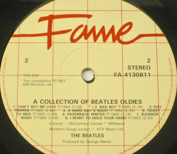 The Beatles - A Collection Of Beatles Oldies (Vinyl, LP, Compilation, Stereo, Reissue) Very Good Plus (VG+) / Very Good Plus (VG+)