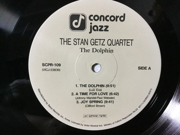 Stan Getz Quartet - The Dolphin (Vinyl, LP, Album) Very Good Plus (VG+) / Very Good (VG)