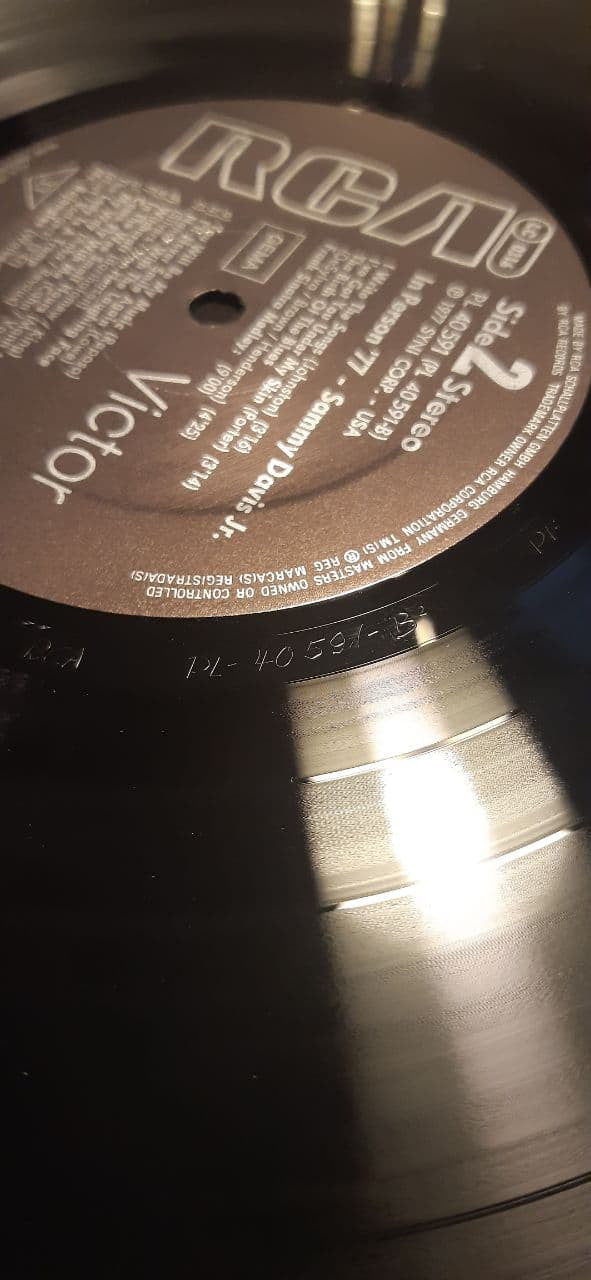 Sammy Davis Jr. - In Person '77 (Vinyl, LP, Album, Stereo) Very Good Plus (VG+) / Very Good (VG)
