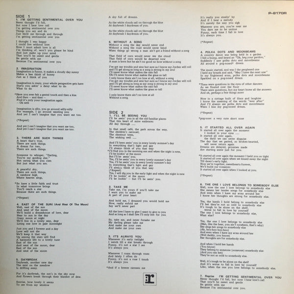 Frank Sinatra - I Remember Tommy (Vinyl, LP, Album) Good Plus (G+) / Good Plus (G+)