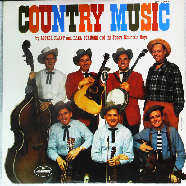 Flatt & Scruggs - Country Music (Vinyl, LP, Reissue, Mono)