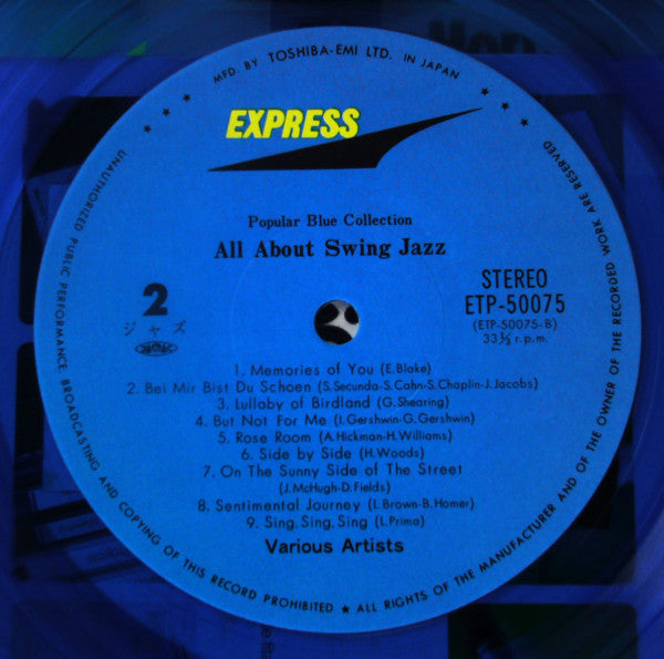 Various - Satin Doll All About Swing Jazz (Vinyl, LP, Limited Edition) Very Good (VG) / Good Plus (G+)