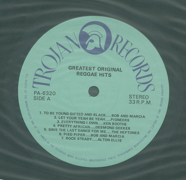 Various - Trojan Greatest Original Reggae Hits (Vinyl, LP, Compilat...
