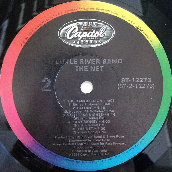 Little River Band - The Net (Vinyl, LP, Album) Good Plus (G+) / Very Good (VG)