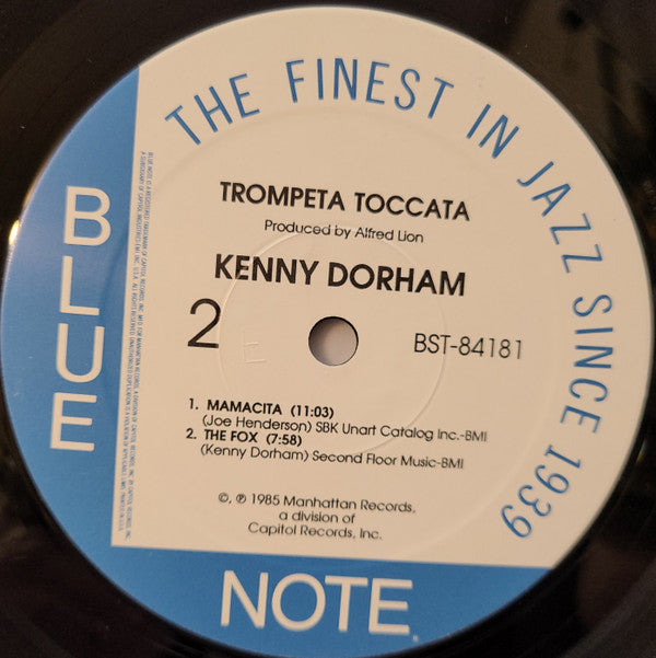 Kenny Dorham - Trompeta Toccata (Vinyl, LP, Album, Reissue, Stereo) Very Good Plus (VG+) / Very Good Plus (VG+)