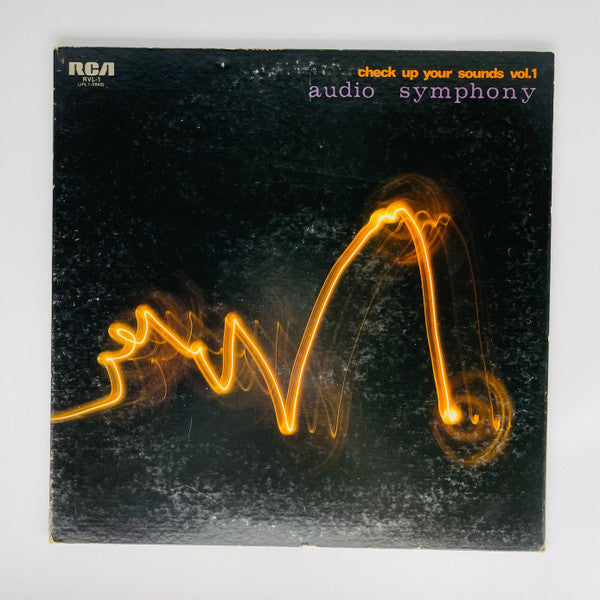 Kouichi Sugiyama - Audio Symphony (Check Up Your Sounds Vol. 1) (Vinyl, LP, Album, Promo) Very Good Plus (VG+) / Good Plus (G+)
